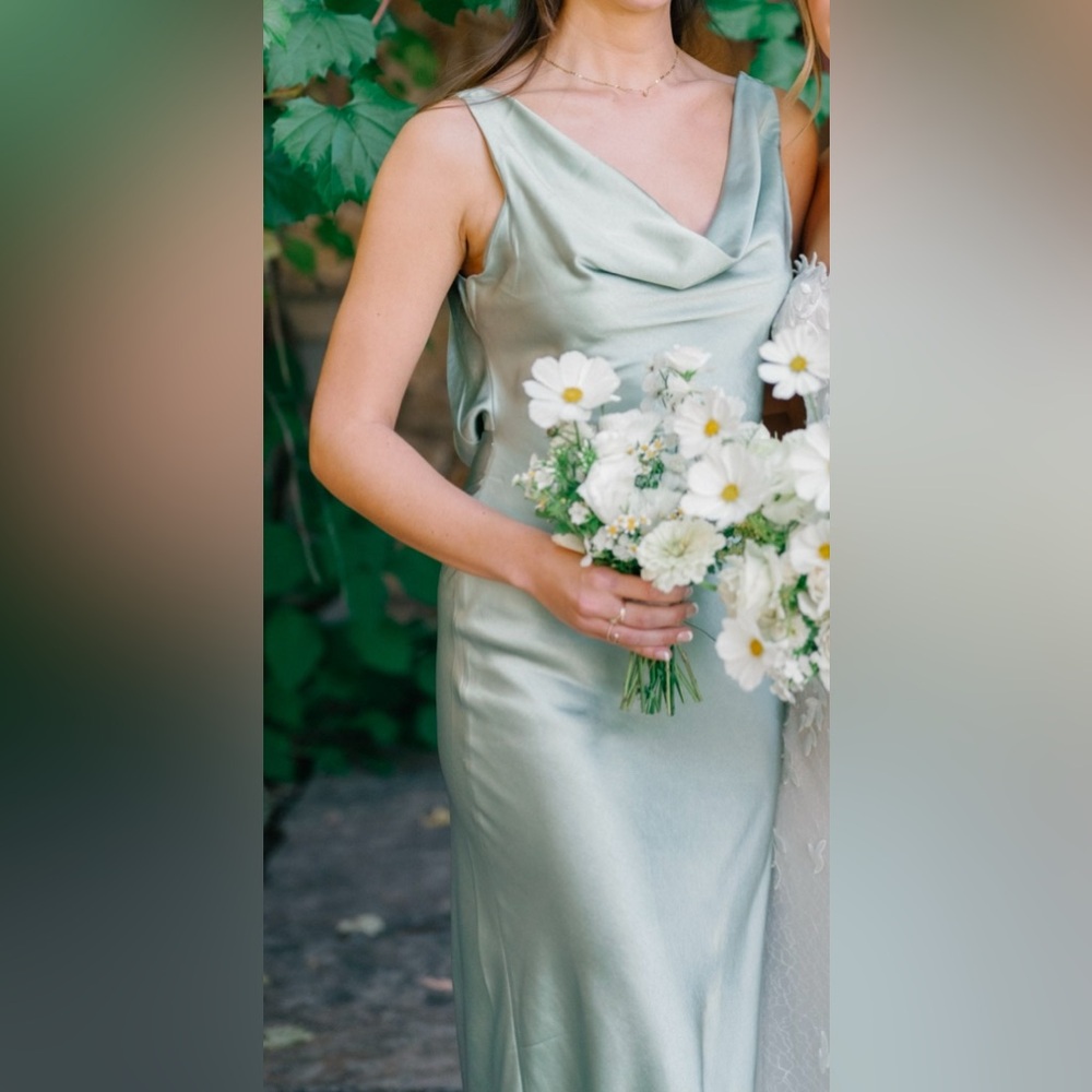 Sage Green Bridesmaid Dress